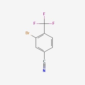 3-Bromo-4-(trifluoromethyl)benzonitrile