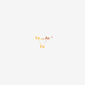 molecular formula AsFe2 B577738 Iron arsenide CAS No. 12005-88-8