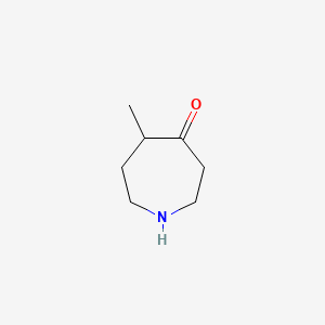 molecular formula C7H13NO B577762 5-Methylazepan-4-one CAS No. 1228531-43-8