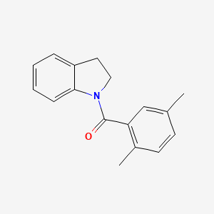 molecular formula C17H17NO B5777898 1-(2,5-dimethylbenzoyl)indoline 