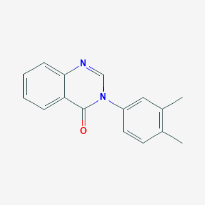 molecular formula C16H14N2O B5777906 3-(3,4-dimethylphenyl)-4(3H)-quinazolinone 