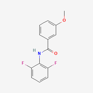 molecular formula C14H11F2NO2 B5778420 N-(2,6-difluorophenyl)-3-methoxybenzamide 
