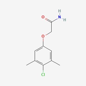 molecular formula C10H12ClNO2 B5778474 2-(4-氯-3,5-二甲基苯氧基)乙酰胺 