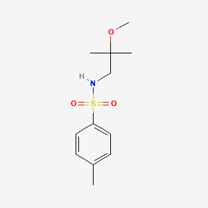 molecular formula C12H19NO3S B5778479 N-(2-methoxy-2-methylpropyl)-4-methylbenzenesulfonamide 