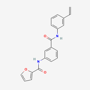 N-(3-{[(3-vinylphenyl)amino]carbonyl}phenyl)-2-furamide