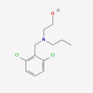molecular formula C12H17Cl2NO B5778935 2-[(2,6-dichlorobenzyl)(propyl)amino]ethanol 
