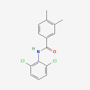 molecular formula C15H13Cl2NO B5779020 N-(2,6-dichlorophenyl)-3,4-dimethylbenzamide 