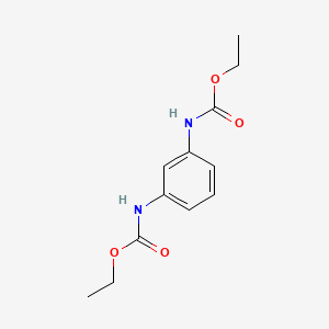 molecular formula C12H16N2O4 B5779114 diethyl 1,3-phenylenebiscarbamate CAS No. 7450-61-5