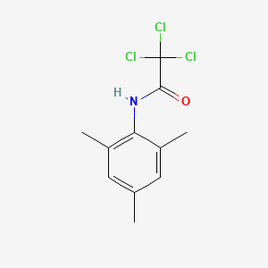 molecular formula C11H12Cl3NO B5779333 2,2,2-trichloro-N-mesitylacetamide 