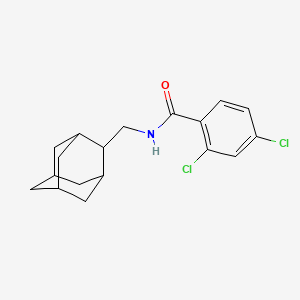molecular formula C18H21Cl2NO B5779649 N-(2-adamantylmethyl)-2,4-dichlorobenzamide 