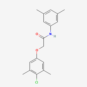 molecular formula C18H20ClNO2 B5779675 2-(4-chloro-3,5-dimethylphenoxy)-N-(3,5-dimethylphenyl)acetamide 