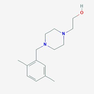 2-[4-(2,5-dimethylbenzyl)-1-piperazinyl]ethanol