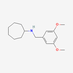 N-(3,5-dimethoxybenzyl)cycloheptanamine
