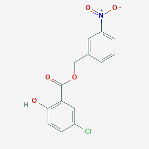 3-nitrobenzyl 5-chloro-2-hydroxybenzoate