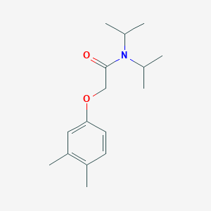 molecular formula C16H25NO2 B5780722 2-(3,4-dimethylphenoxy)-N,N-diisopropylacetamide 