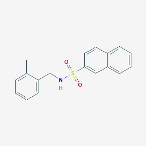 N-(2-methylbenzyl)-2-naphthalenesulfonamide