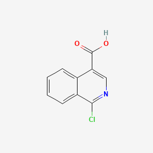 B578080 1-Chloroisoquinoline-4-carboxylic acid CAS No. 1260794-26-0