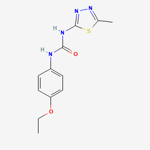N-(4-ethoxyphenyl)-N'-(5-methyl-1,3,4-thiadiazol-2-yl)urea
