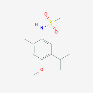 N-(5-isopropyl-4-methoxy-2-methylphenyl)methanesulfonamide
