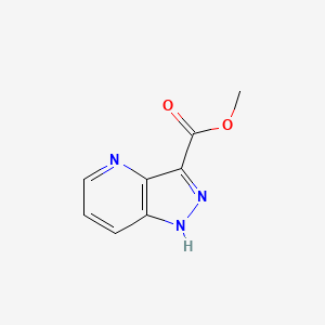 B578113 Methyl 1H-pyrazolo[4,3-b]pyridine-3-carboxylate CAS No. 1260891-66-4