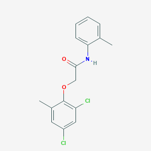 2-(2,4-dichloro-6-methylphenoxy)-N-(2-methylphenyl)acetamide