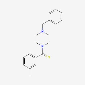 1-benzyl-4-[(3-methylphenyl)carbonothioyl]piperazine