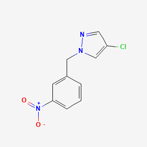 4-chloro-1-(3-nitrobenzyl)-1H-pyrazole