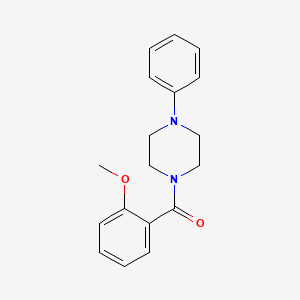 1-(2-methoxybenzoyl)-4-phenylpiperazine