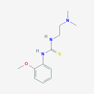N-[2-(dimethylamino)ethyl]-N'-(2-methoxyphenyl)thiourea