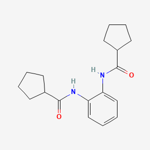 N,N'-1,2-phenylenedicyclopentanecarboxamide