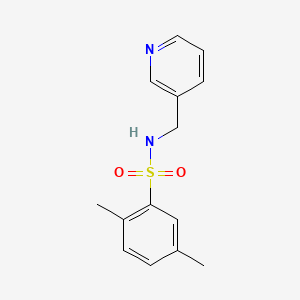 molecular formula C14H16N2O2S B5781436 2,5-dimethyl-N-(3-pyridinylmethyl)benzenesulfonamide 