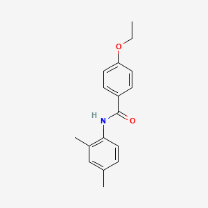 molecular formula C17H19NO2 B5781463 N-(2,4-dimethylphenyl)-4-ethoxybenzamide 