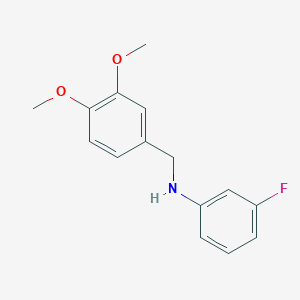 (3,4-dimethoxybenzyl)(3-fluorophenyl)amine
