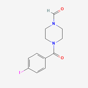 4-(4-iodobenzoyl)-1-piperazinecarbaldehyde