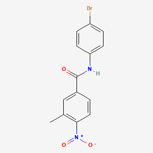 N-(4-bromophenyl)-3-methyl-4-nitrobenzamide