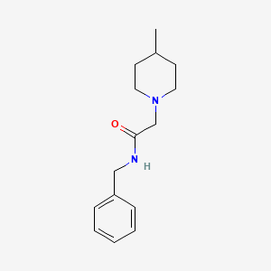 molecular formula C15H22N2O B5781724 N-benzyl-2-(4-methyl-1-piperidinyl)acetamide CAS No. 42175-96-2