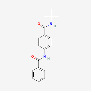 4-(benzoylamino)-N-(tert-butyl)benzamide