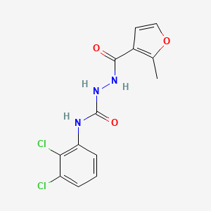 N-(2,3-dichlorophenyl)-2-(2-methyl-3-furoyl)hydrazinecarboxamide
