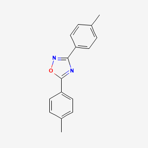 molecular formula C16H14N2O B5782031 3,5-bis(4-methylphenyl)-1,2,4-oxadiazole 