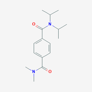 molecular formula C16H24N2O2 B5782069 N,N-diisopropyl-N',N'-dimethylterephthalamide 