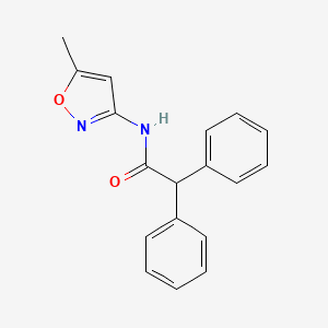 N-(5-methyl-3-isoxazolyl)-2,2-diphenylacetamide