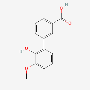 2'-Hydroxy-3'-methoxybiphenyl-3-carboxylic acid