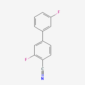 2-Fluoro-4-(3-fluorophenyl)benzonitrile