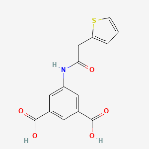 5-[(2-thienylacetyl)amino]isophthalic acid