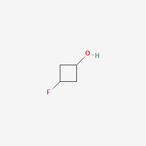 molecular formula C4H7FO B578238 trans-3-Fluorocyclobutanol CAS No. 1262278-60-3