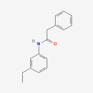 molecular formula C16H17NO B5782663 N-(3-ethylphenyl)-2-phenylacetamide CAS No. 95384-51-3
