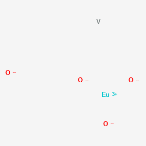 molecular formula EuO4V-5 B578267 Europium vanadium tetraoxide CAS No. 13537-11-6