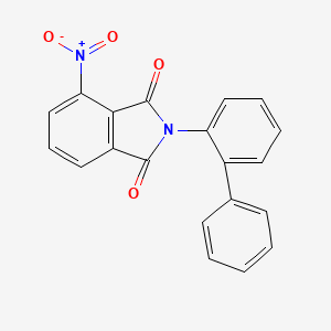 molecular formula C20H12N2O4 B5782782 2-(2-biphenylyl)-4-nitro-1H-isoindole-1,3(2H)-dione 