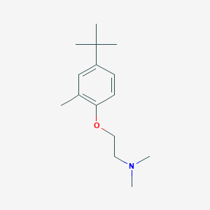 molecular formula C15H25NO B5782846 2-(4-tert-butyl-2-methylphenoxy)-N,N-dimethylethanamine 