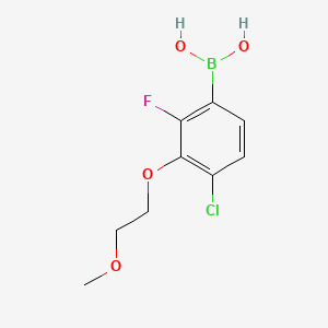 4-Chloro-2-fluoro-3-(2-methoxyethoxy)phenylboronic acid